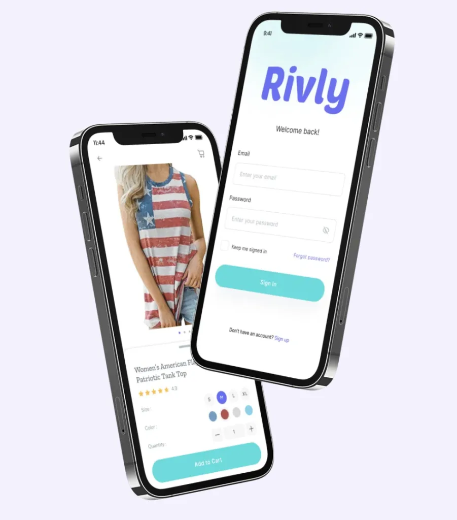 shop american, shop rivly